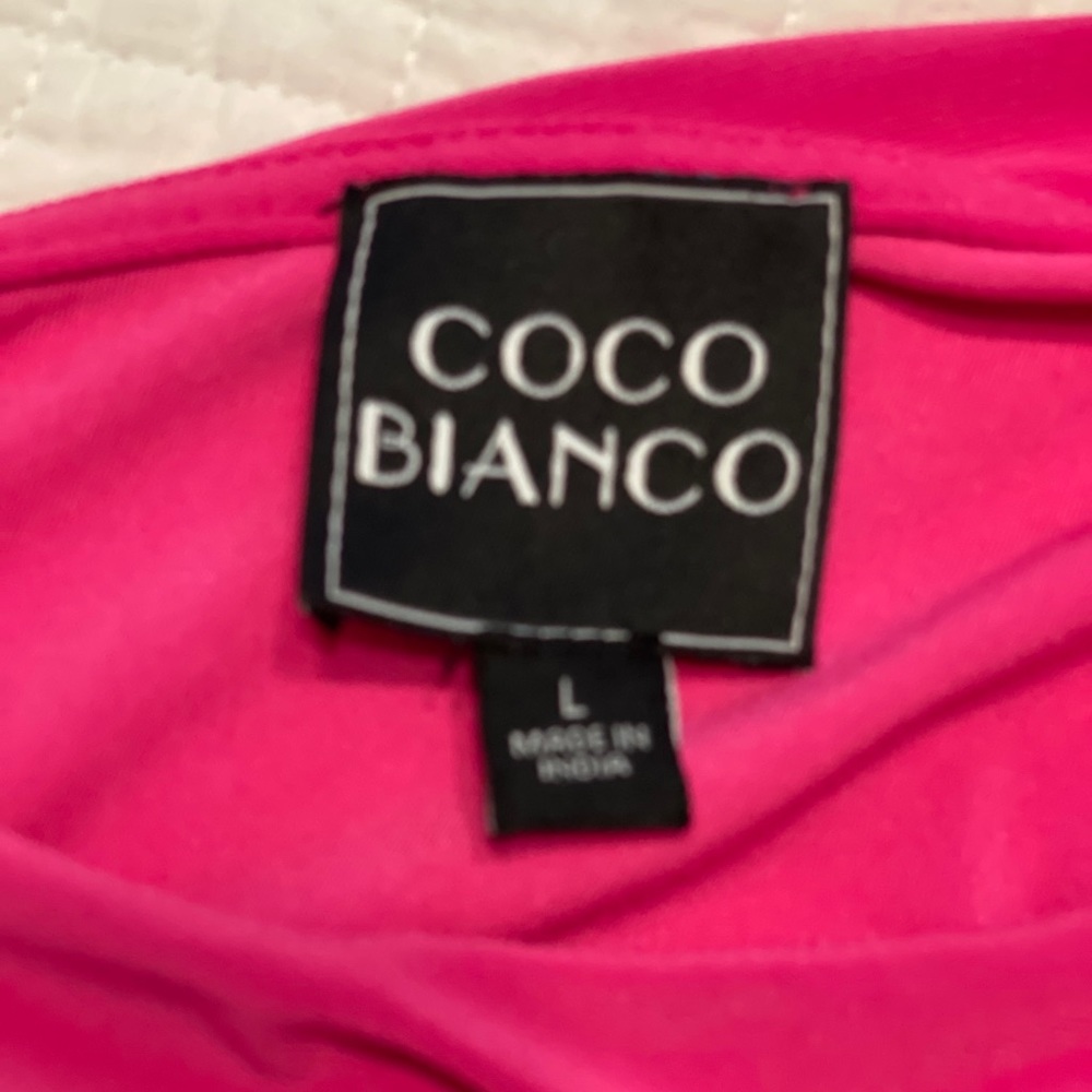 Pink off shoulder top - Picture 2 of 2